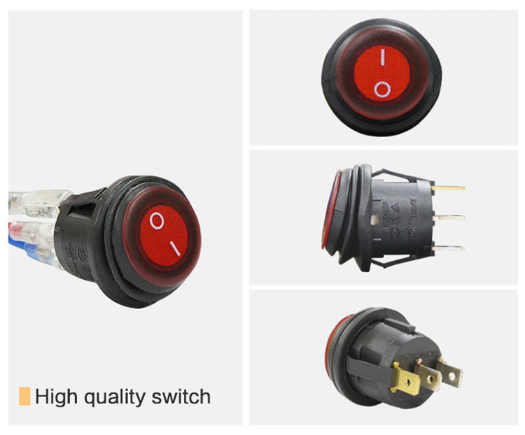 Aurora Waterproof Two Position Switch with LED Indicator