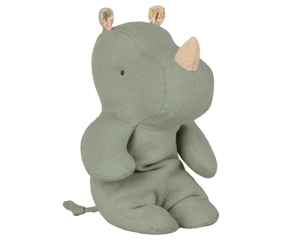 Safari Friends Rhino Dusty Green Small
