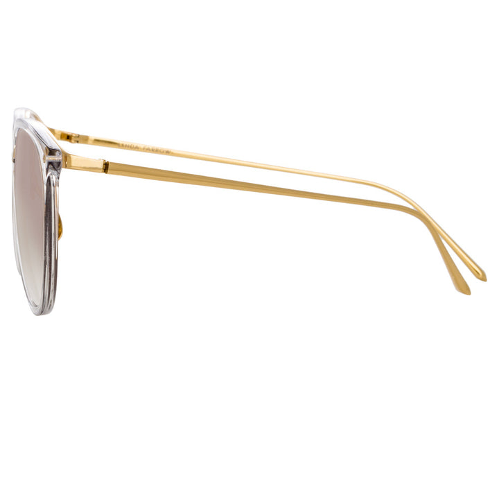 Linda Farrow 251 C73 Oval Sunglasses