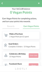 VeCLUB page