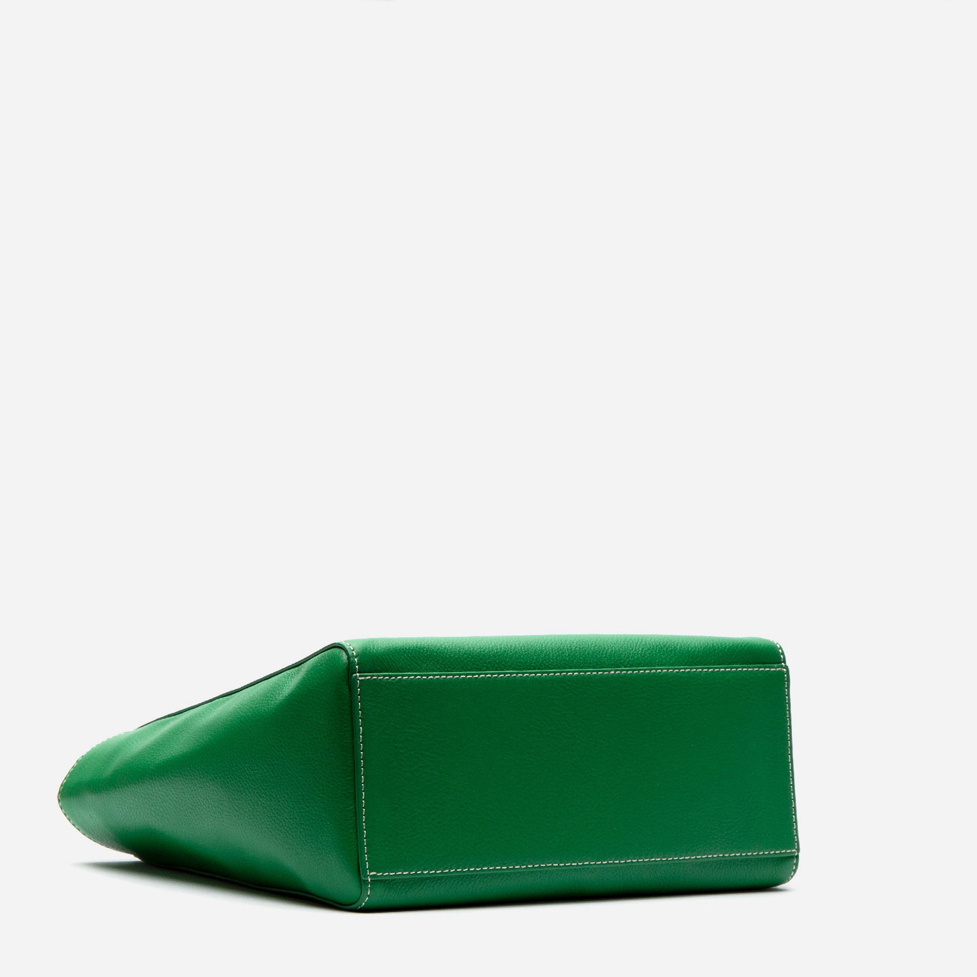 Small Henry Tumbled Leather Grass