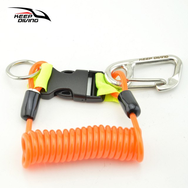 Anti-lost Spiral Spring Coil Lanyard