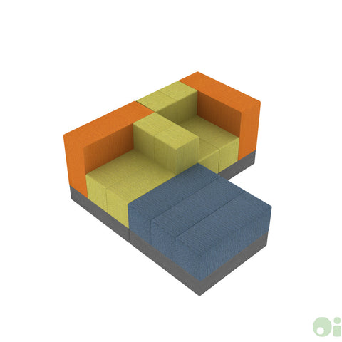 Cellular™ Doublescape in Light Grey Living Cover