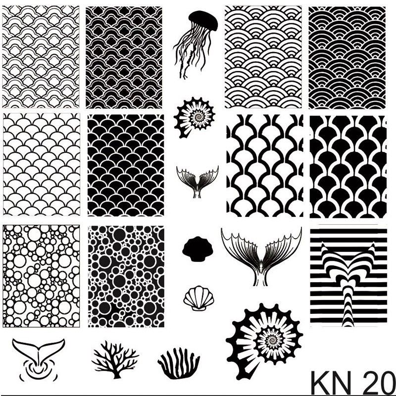 Esmaltes da Kelly - Plates - KN20