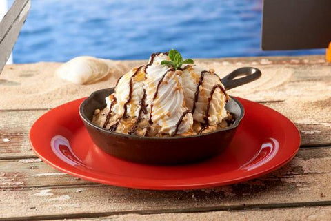 Postre helado de bubba Gump Cáncun