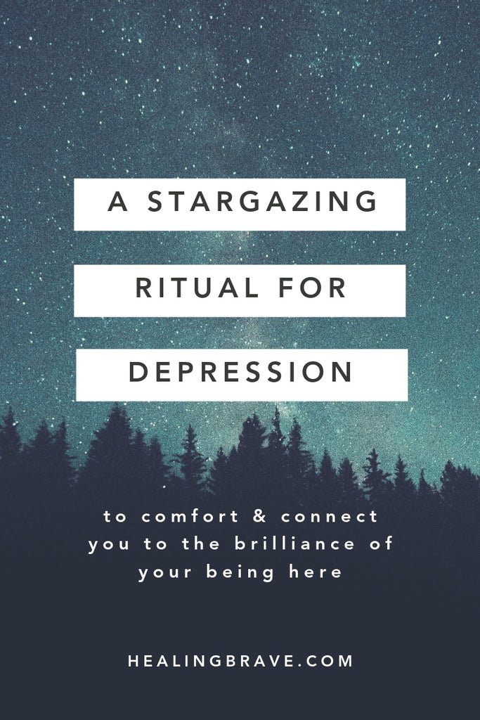 When everything’s dark and you just can’t shake it, try this stargazing ritual to reconnect with your true nature: you’re not all light or all dark, but both. You’re the sky AND its stars. You’re not just what your eyes can see... you're so much more.