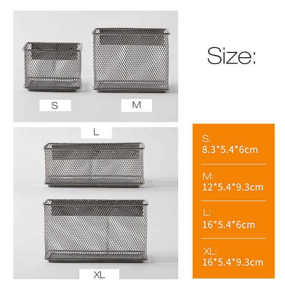 Magnetic Storage Basket Refrigerator Hanging Basket Stationery Holder
