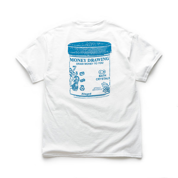 Attract Abundance SS Tee - White