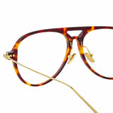Linda Farrow Linear 24 C2 Aviator Optical Frame