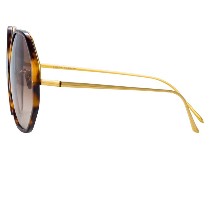 Linda Farrow 901 C2 Oversized Sunglasses
