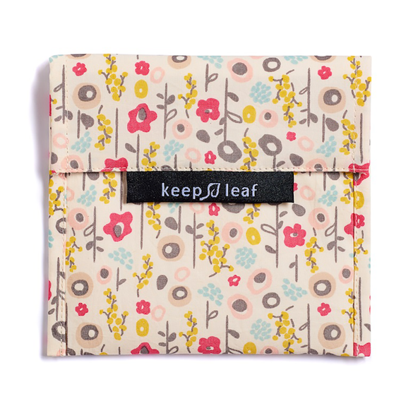 Keep Leaf lunch baggie groot - bloem
