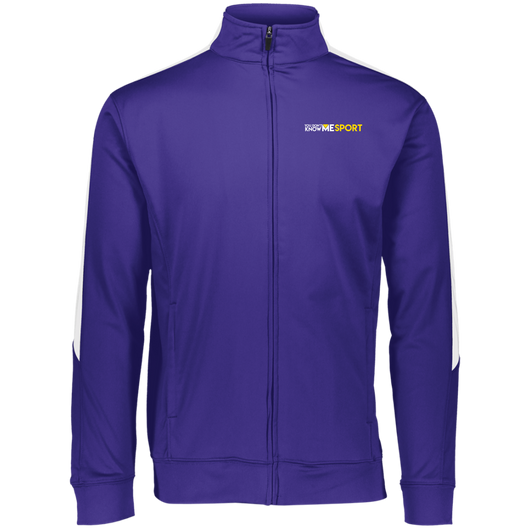 YDKM Sport Logo (wg) - Performance Colorblock Full Zip