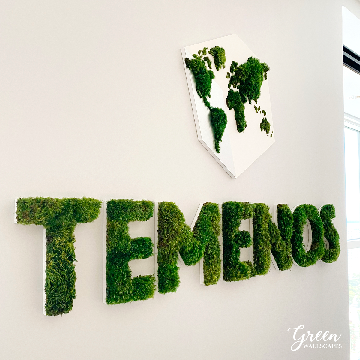 Moss Logos – Green Wallscapes