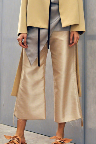 Silky Stripped Trousers
