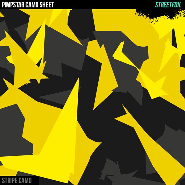 STREET FOIL Sticker Camo Sheet