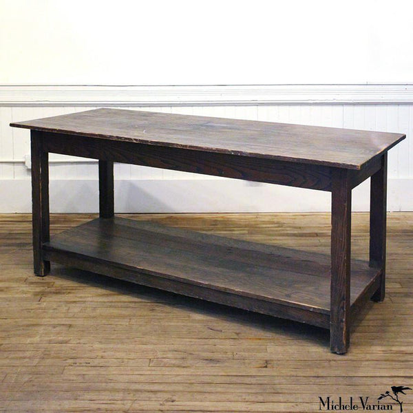 Vintage Wooden Work Table