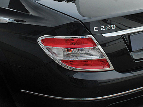 Chrome Tail Light Cover - W204