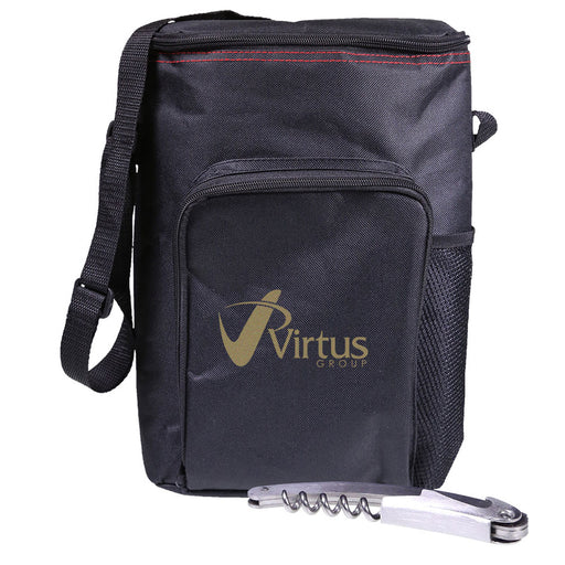 Wine Tote Bag w/Corkscrew