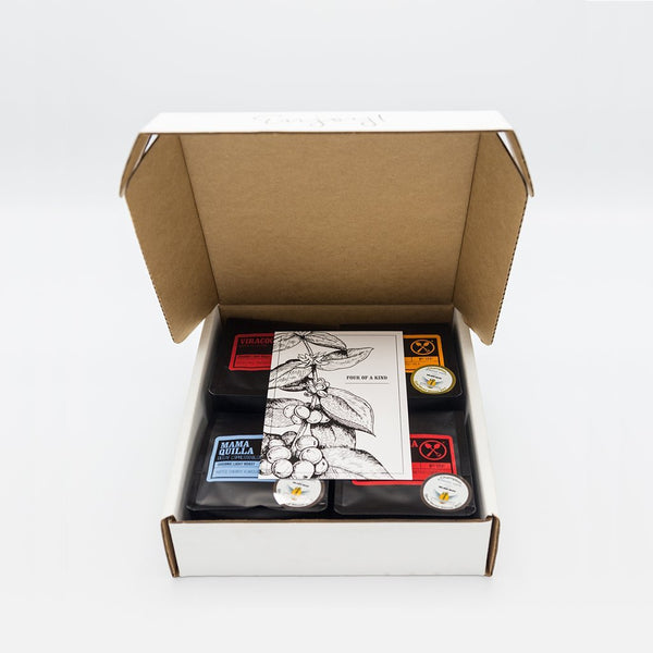Golden Bean Coffee Quartet in Packaging