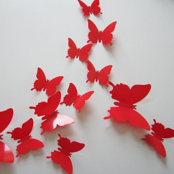 3D Butterfly Wall Stickers