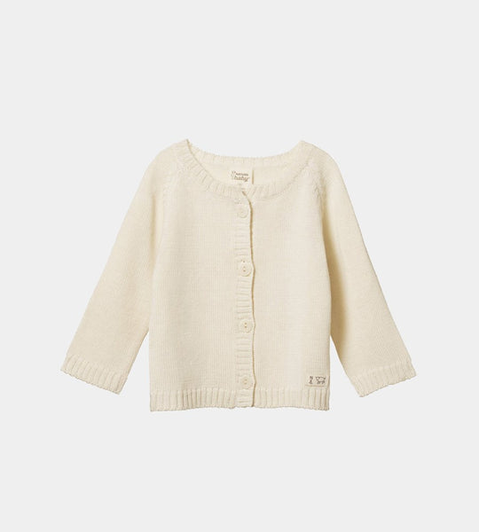 Nature Baby | Merino Knit Cardigan | Natural