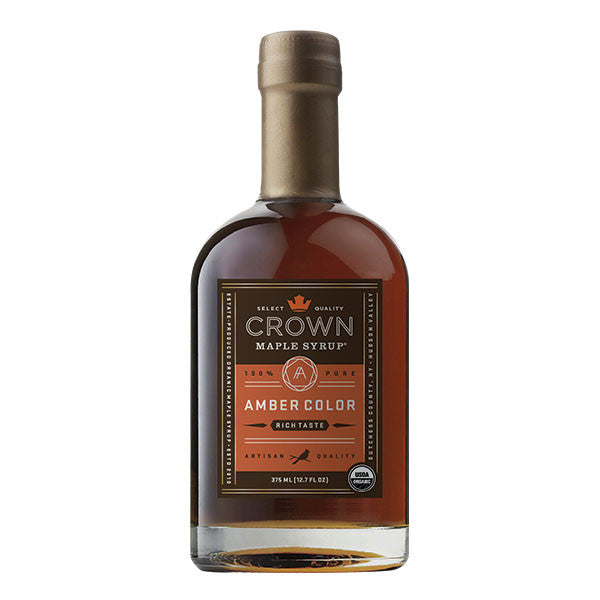 Maple Syrup: Grade A, Amber Color, Rich Taste (375ml)