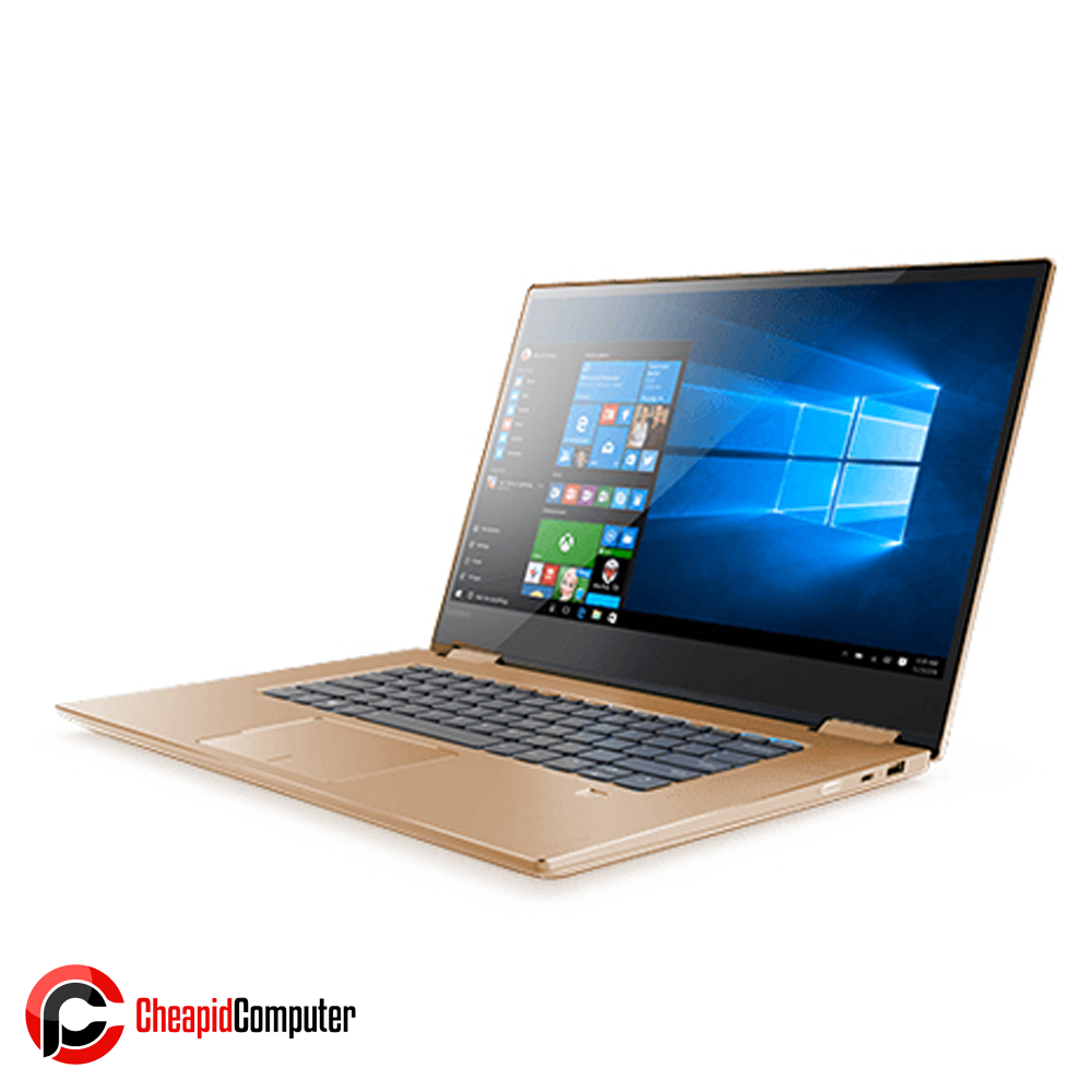 Laptop Lenovo Yoga 520-14IKB Gold Metalic Core i5-8250U 4GB DDR4 1TB HDD 14 Inch Win10 (81C800NPPH)