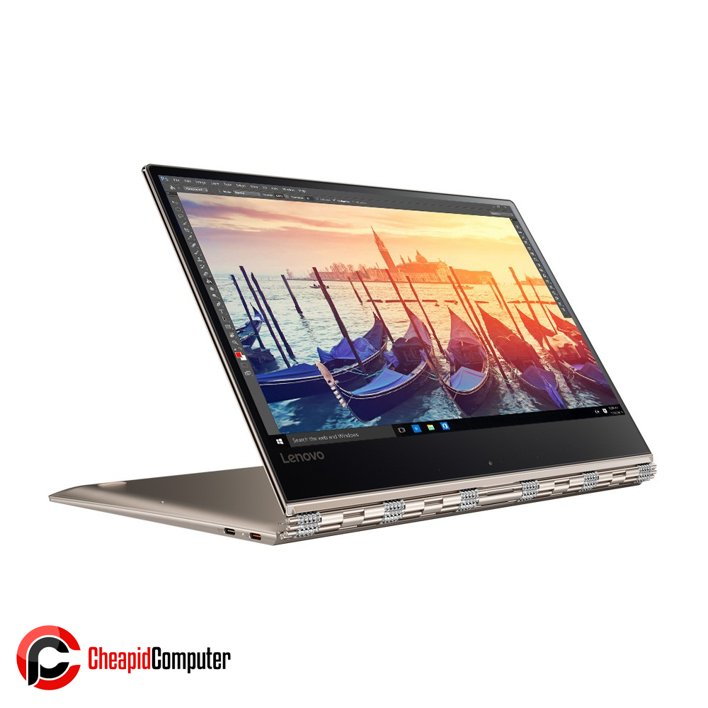 Laptop Lenovo Yoga 910-13IKB Champagne Gold Core i7-7500U 8GB DDR4 256GB SSD 13.9 Inch Win10 (80VF00G2PH)