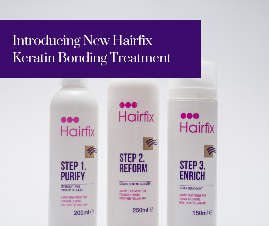 Say hello to our most effective ever three step treatment for fine, stripped, damaged hair.