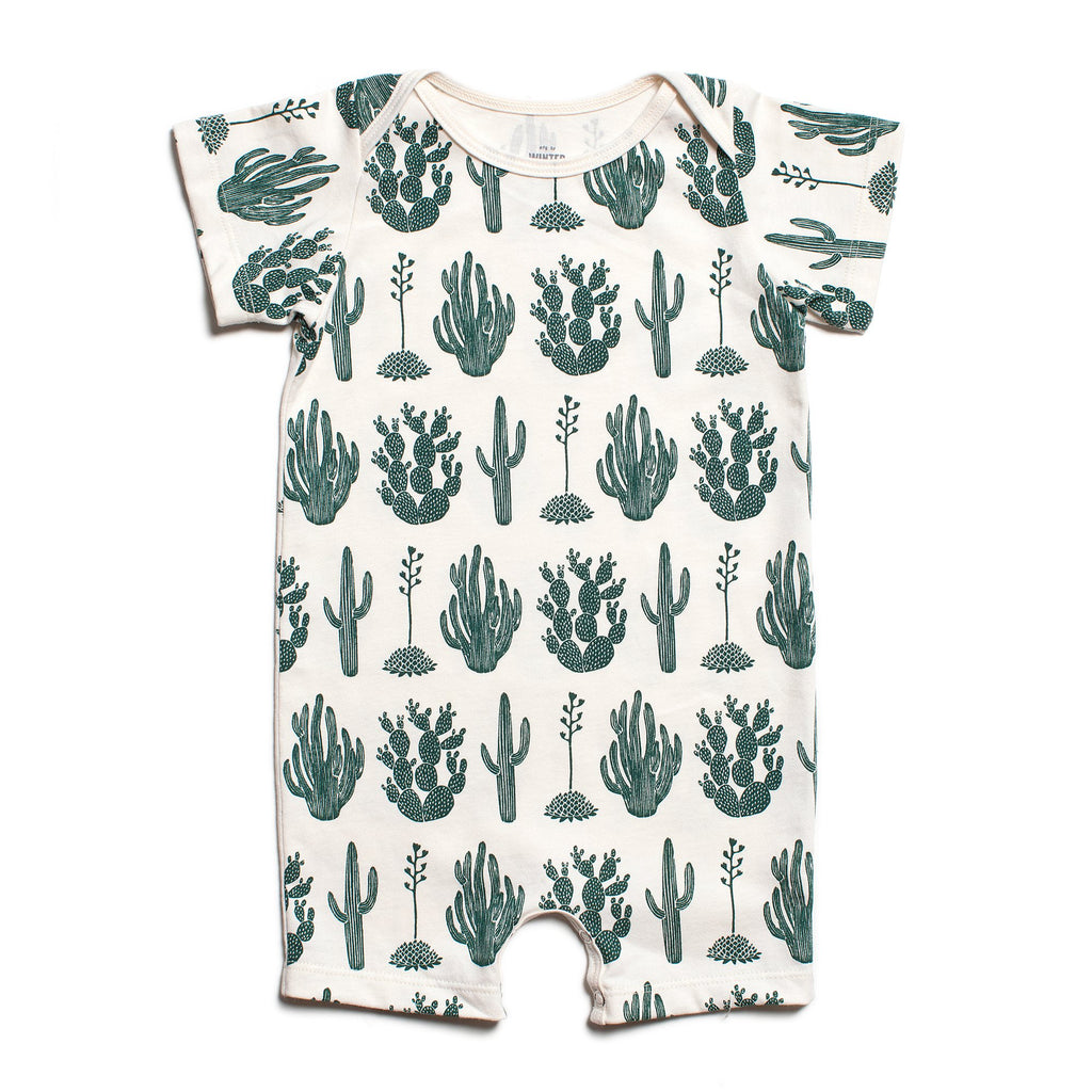 Summer Romper - Cactus Green