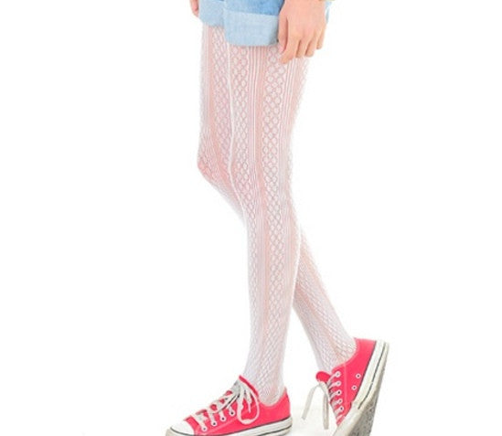 Tights "White Out" - Allthatiwant