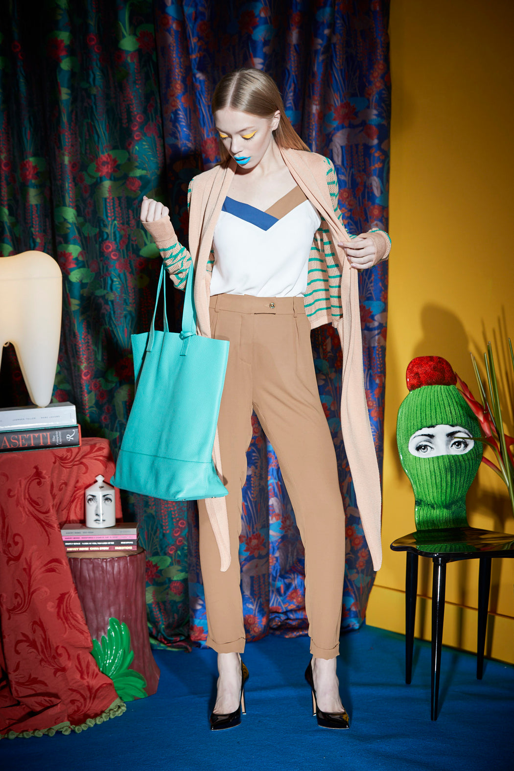 WORLD Auckland Tote Bag Teal