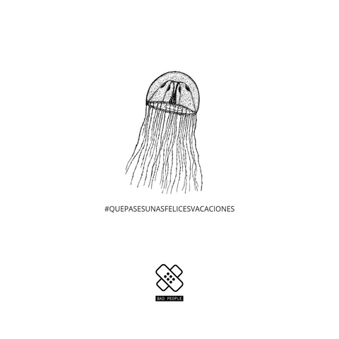 #quepasesfelicesvacaciones medusa