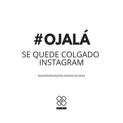 ojala se quede colgado instagram