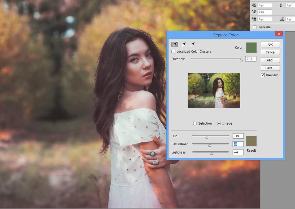how to change the color of something in photoshop