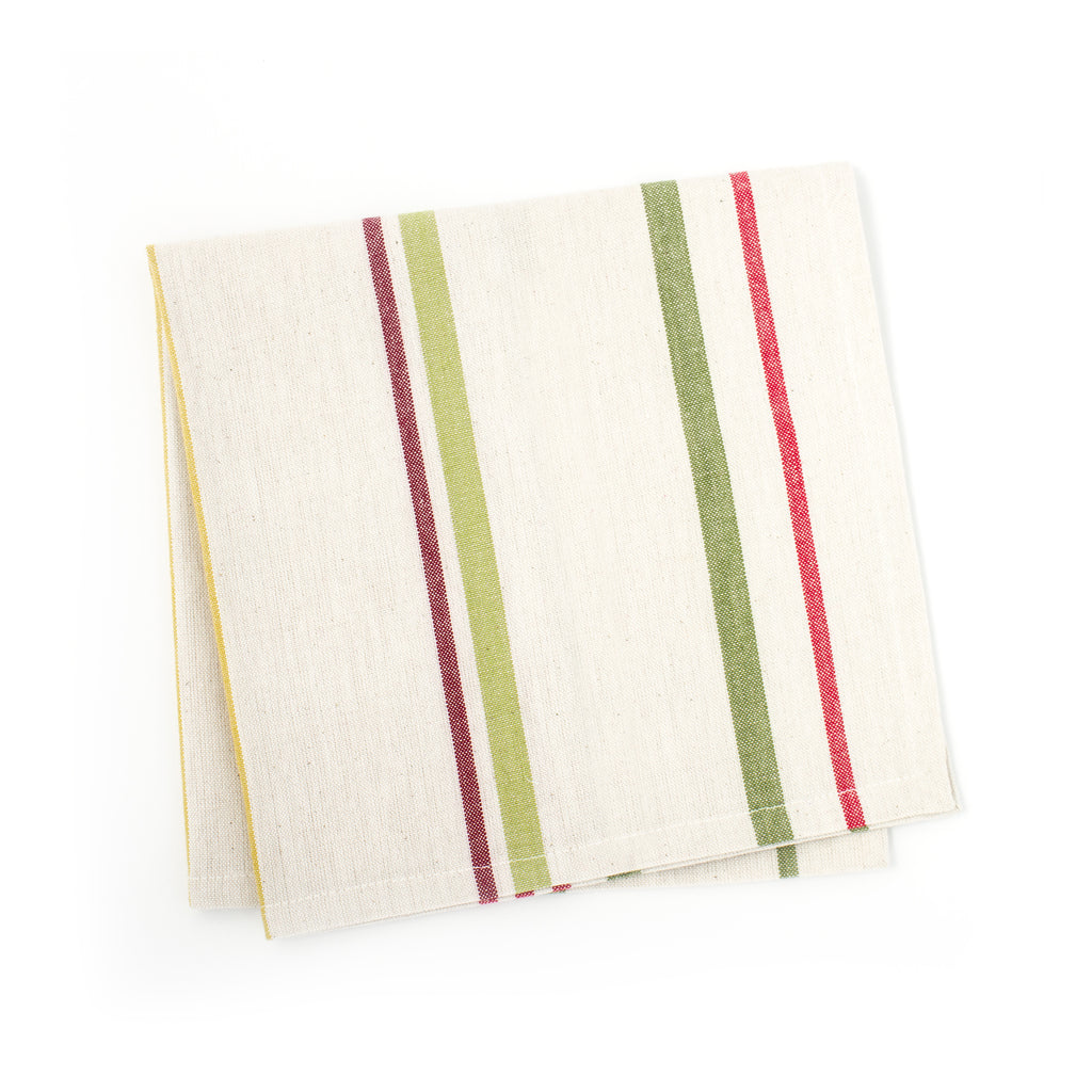 holiday stripe napkin | set of 4