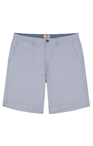 Cotton Linen Pull-On Camo Short