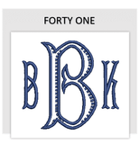 Font FORTY ONE