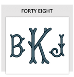 Font FORTY EIGHT