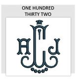 Font ONE HUNDRED THIRTY TWO
