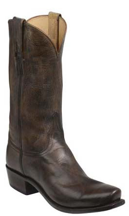 Lucchese LEADVILLE GY1507 Mens Pearl Bone Mad Dog Goat Boots