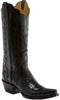 Lucchese KD4008.S54 Womens Black Nile Crocodile Boots