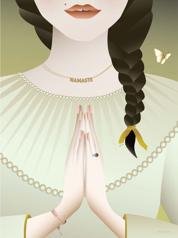 NAMASTE - plakat