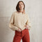 Adult Fisherman Boatneck Pullover / String