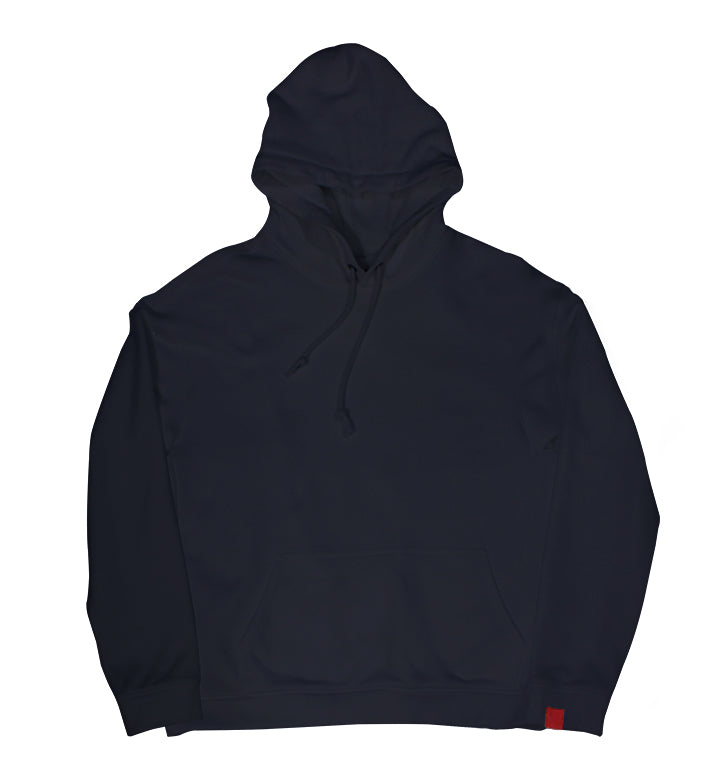 Warren Peace - Doom Pullover Hoodie in Navy Front - Designer Streetwear