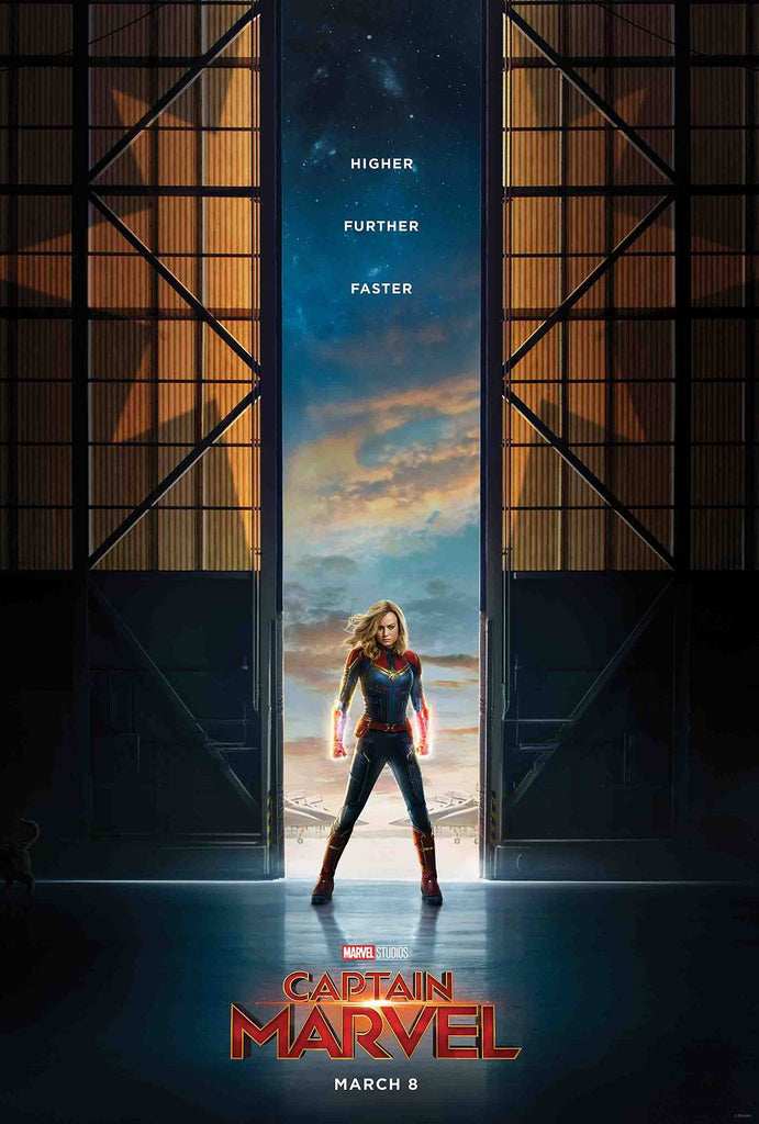 CAPTAIN MARVEL #1 1:10 Movie Variant Cover