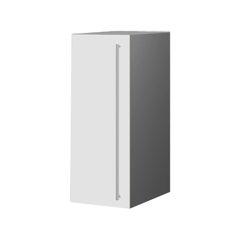 30 Cm. White High Gloss Upper Unit With Shelf Left