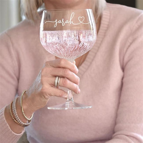 Personalised Gin Glass