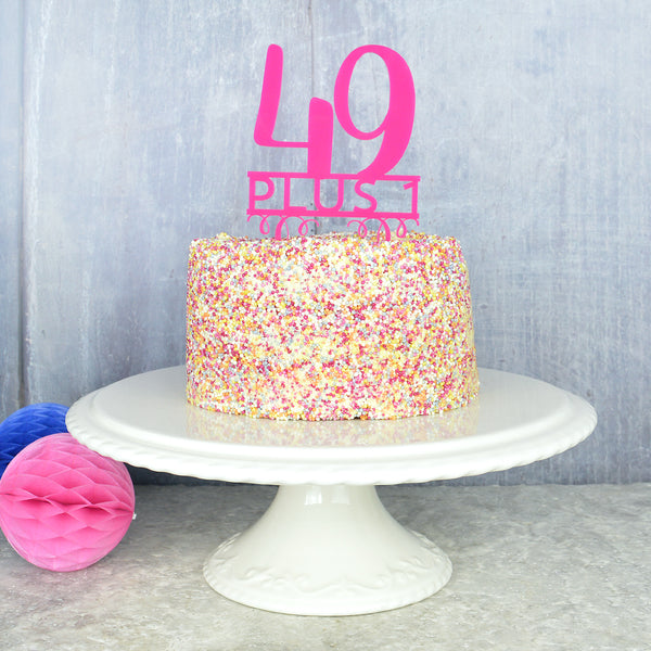 50th Birthday Cake Topper