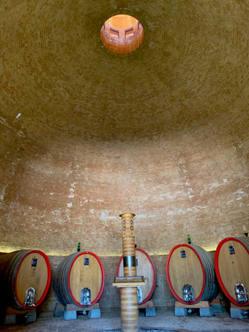 Podere Le Ripi Wine Cellar Brunello Wine Tasting Tuscany